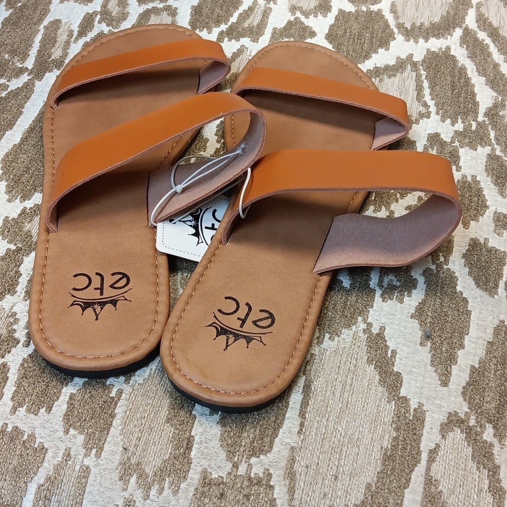 ETC Brown Sandals - Size 10/11 - Picture 3 of 4